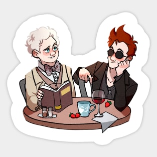 Good omens Sticker